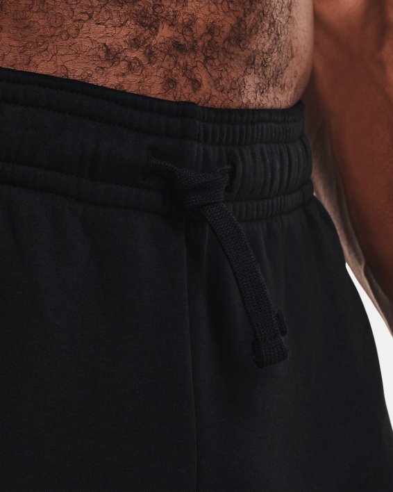 Pantalon de jogging UA Rival Fleece HPS pour homme, Black, pdpMainDesktop image number 4